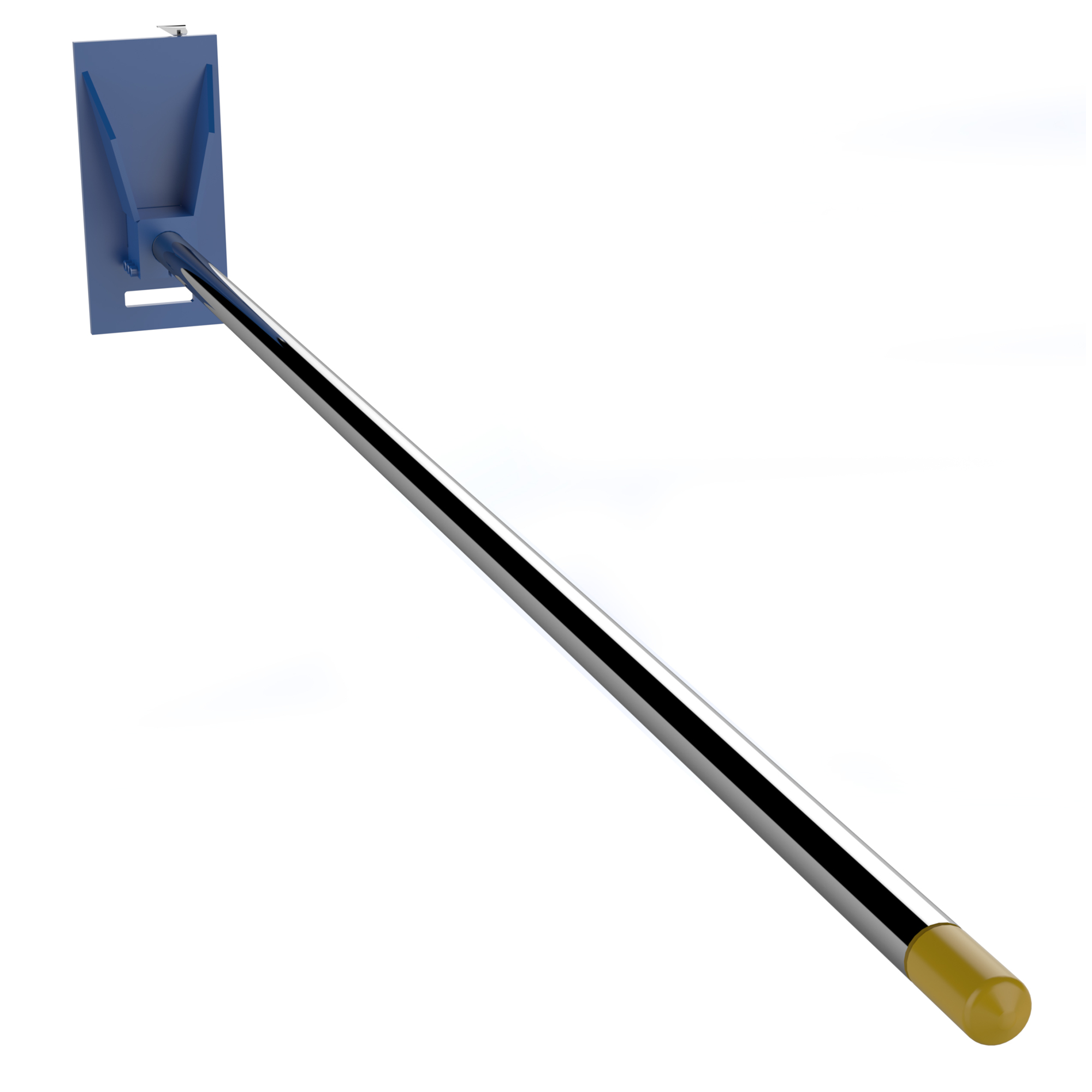 Vestil Rug Ram/Carpet Pole - 144in.L x 2.75in. Dia., Carriage Mount (Class 3), Model# CR-144-3
